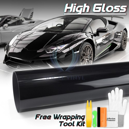High gloss glossy black car - glossy,